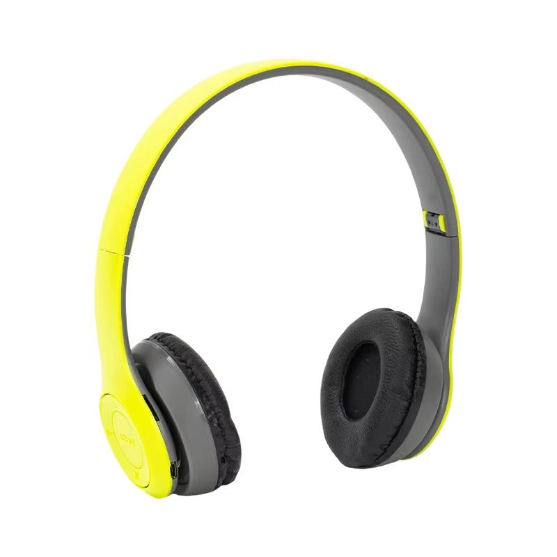 P47 Wireless Bluetooth Earphones With Mic Foldable Headsets Bass HIFI Sound Game Music Stereo Headphone For Smartphones TV Game