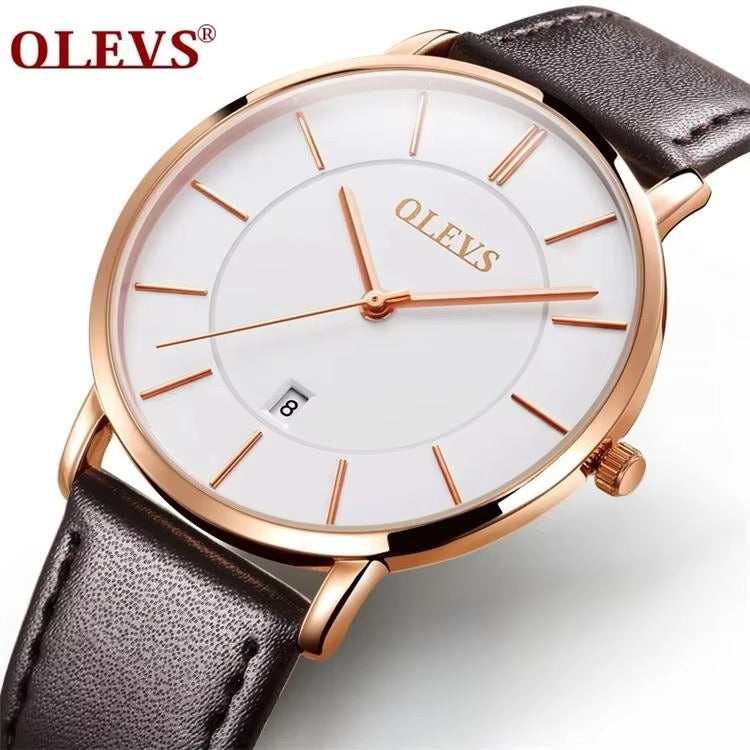 2025 Sports Wrist Watch OLEVS Luxury Men's Quartz Analog Display Date Watches Casua