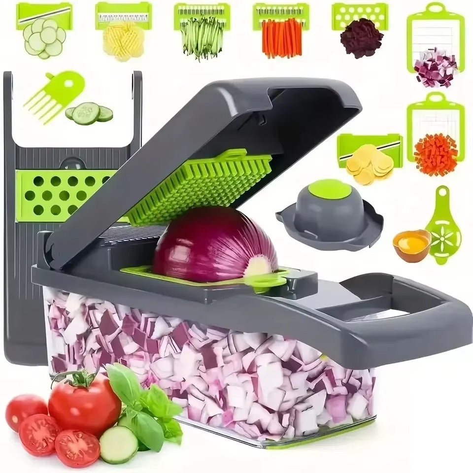 14 in 1 Multi functional Vegetable Chopper Food Chopper